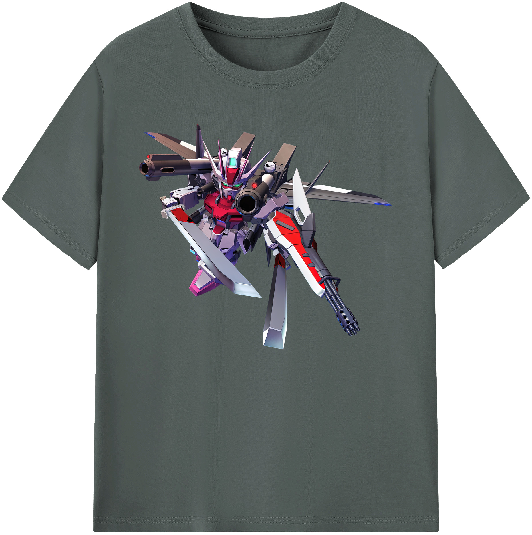 （画像用） 機動戦士ガンダム Mobile Suit Gundam 綿100％ メンズ半袖Tシャツ｜肌触りやわらか＆通気性